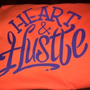 this “heart & hustle” tee shirt